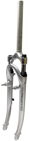Resul Zoom Federgabel 28 Zoll 1.1/8 Ahead, 250 mm Schaft, Federung verstellbar, verchromt