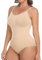 Joyshaper Damen Body Shaper Bauchweg Shapewear Bodysuit Butt Lift Miederbody Slimfit U-Ausschnitt Bodysuit Formende Unterwäsche Beige M