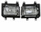 LYCREW Auto-Nebelscheinwerfer für BMW E30 318I 325I 325E 63171385945/63171385946, Linke/rechte Nebelscheinwerferbaugruppen, Autoteile