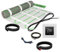 EH Expert EcoPRO Heizmatten Set | 200 W/m² | 15 m² | Elektrische Fußbodenheizung - für Fliesen, Naturstein, Teppich, Vinyl und Laminat, inkl. Installationsmaterial, mit Touchthermostat (Weiß)
