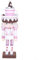 Vibrant for Pink Nussknacker-Ornamente für Weihnachten, Vintage-Holzhandwerk, 26 cm (A)
