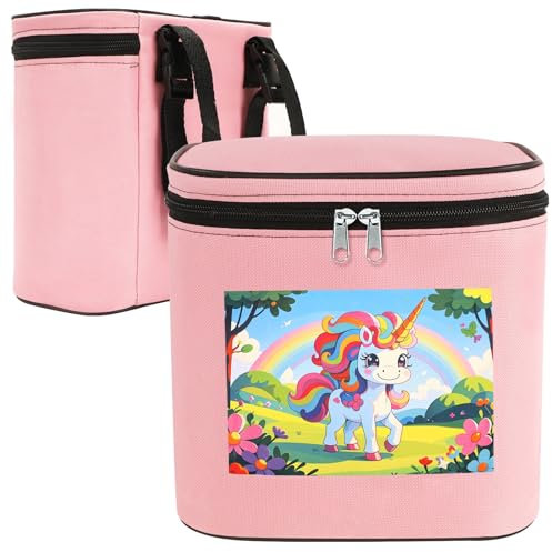BOARDFEB Fahrrad Lenkertasche Kinder, 21 x 21 cm Fahrradtasche Kinder Fahrrad Lenker Tasche Fahrradkorb Kinder Vorne Laufradtasche Lenkerkorb Tasche für Laufrad Dreirad Scooter