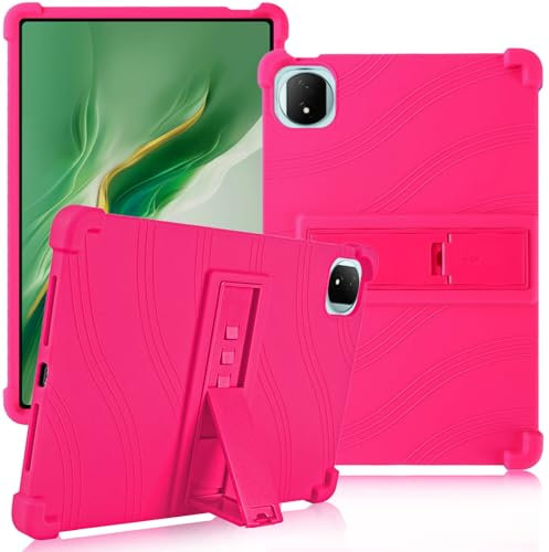 ATOOZ for Honor MagicPad2 Case 12.3 inch (ROD2-W09),Soft Silicone Kids Case for honor magic pad 2 Tablet/Pad GT Pro Tablet 12.3 inch (ROD2-W69) (Rose red)