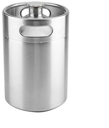 RVIFY Heimbrausystem 2L/4L/5L Bierfass Hält Doppelgriffe Für Heimwerker Camping Abendessen Werkzeuge Druckminderer(5L)