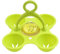 LOVIVER Egg Timer for Boiling Hard Medium Soft,Compact Sturdy Hold 4 Eggs,Kitchen Accessories,with Egg Holder Egg Boiler Timer, Light Green