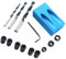 14 - Piece Professional Pocket Hole Jig Kit with Angle Drill Guide - Ideal for Furniture Making and DIY Projects