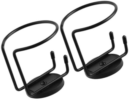 Zerodeko 2 Stück Magnetischer Getränkehalter Magnetischer Getränkehalter Becherhalter Fürs Auto Plastikbecherhalter Auto Flaschenhalter Outdoor -becherhalter Anhängerbecher Metall Schwarz