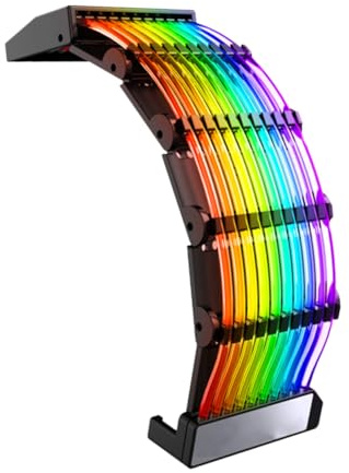 Poliges Argb RGB Verlängerungskabel für Pin Hochwertiges Sleeve Kabel für Pc Gehäuse RGB Beleuchtung Computer DIY Projekte