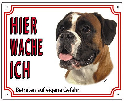 Nobby 93201 Warntafel Boxer