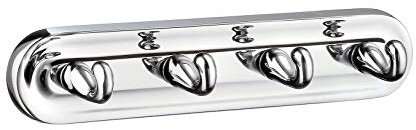 Smedbo Villa Quadruple Towel Hook, Polished Chrome