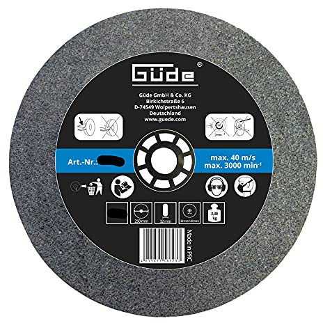 Güde Schleifscheiben (125 bis 250 mm) versch Körnungen Doppelschleifer Schleifer, Schleifscheibengröße:250 x 32 x 32 mm, Körnung:K 36
