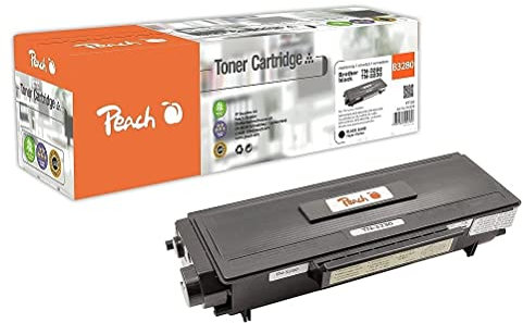 Peach PT126 Schwarz Remanufactured Toner Pack of 1