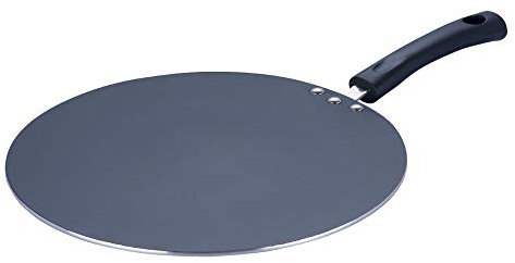 Vinod Flat Non-Stick Multi Tawa, 13 inch (Crepe Pan/Griddle)