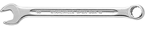 Stahlwille 13-8 13 Ring-Maulschlüssel Open-Box, 8 mm, 40080808, Silbern
