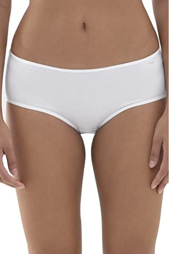 Mey Damen Hipster Baumwolle Serie Cotton Pure | Hüftiger Sitz, Weiche Beinabschlüsse, Baumwolleinsatz auf der Schrittinnenseite, Natürliches Tragegefühl, Gr. 36-46