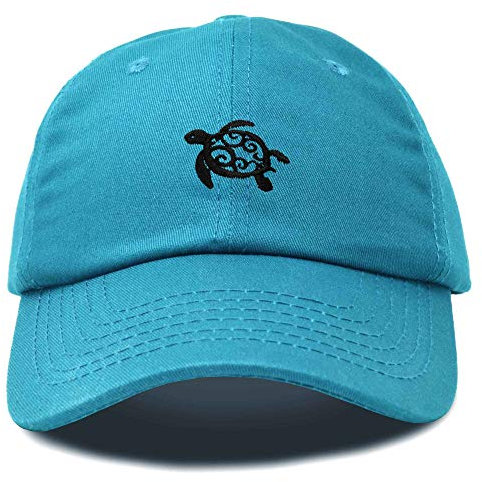 DALIX Turtle Hat Nature Damen Baseballkappe - Blau - Einheitsgröße