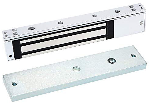 Sistema di controllo accessi da 280 kg (600 libbre) serratura elettrica singola porta 12 V serratura elettromagnetica magnetica forza di tenuta serratura magnetica per porta