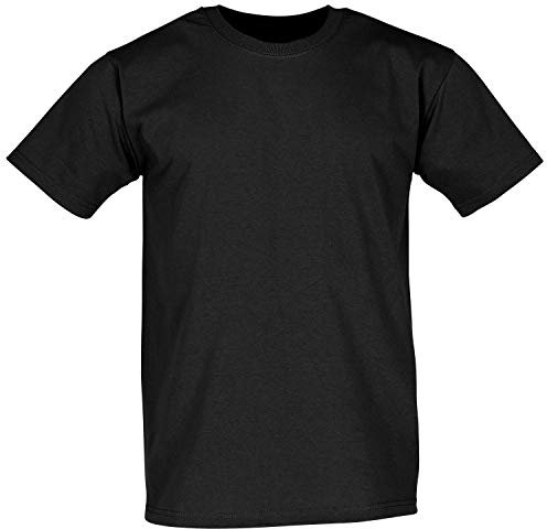 Fruit of the Loom Valueweight T-Shirt, vers. Farben, Farbe:deep Black, Größe:L