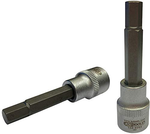 KS Tools 150.2293 Douille à six pans creux sur l'étrier de frein, 7 mm x 65 mm