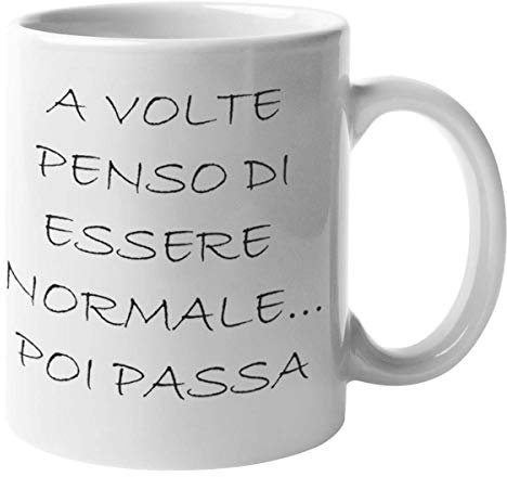 CHEMAGLIETTE! Tazza Stampata Divertente Idea Regalo Mug Simpatica Con Stampa Normale