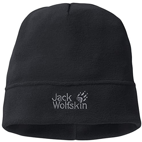 Jack Wolfskin Unisex Real Stuff Cap M tze, Schwarz, Einheitsgröße EU