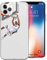 BAI JING Handyhülle für iPhone 13,(6.1 Zoll) Ultra Slim klares Muster Design Telefonabdeckung [LZX20190512]