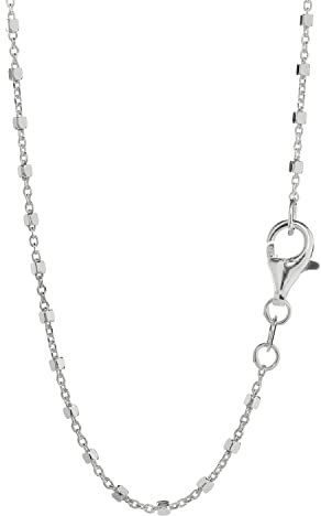 NKlaus 38cm Ankerkette 925 Silber elegante Halskette filigrante Breite 1,2mm Collier 2,2g schwer 3781