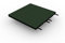 Cannons UK 50cm x 50cm x 40mm Rubber Playground Flooring - 1 to 50 Square Metres - Red, Green or Black (4m2, 16 tiles, Green)