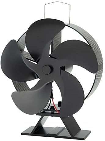 Yusheng Ventiladores de chimenea,Ventilador de chimenea para estufa de leña | Ventilador térmico para estufa de pellet/leña/leña, No eléctrico, Accesorios para estufa de leña