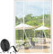fowong VP Zanzariera magnetica per porta del balcone, 200 x 220 cm, per gatti sicuri, magneti più forti per porta scorrevole, due aperture, colore bianco