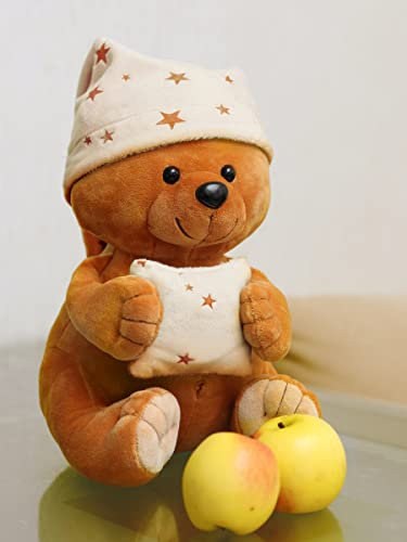 Ours en Peluche interactif et éducatif – Un ami Magique pour Le Sommeil, Le Jeu et l’éveil des Enfants, rempli d’Histoires, de chansons et de Douces Aventures