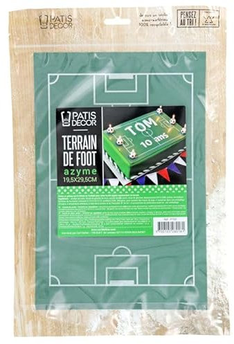 Terrain de football en azyme