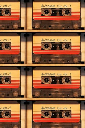Awesome mix vol. 1 I Tape Notebook I Size 6 x 9 I Blank 110 Pages I Peter Tape