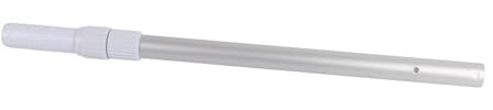 Tbest Outils de Nettoyage de Piscine Poteau de Piscine 2 Sections Aum Teles Poteau Outil de Nettoyage Plieor Skimmer Net Jardinage Domestique