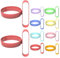 10 Paper Cup Holder With Handle | Paper Cup Holders For Hot Drinks | Reusable & Heat Insulated Drink Cup Holder For Gathering | Colour Random