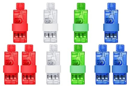 LED Fingerlampe,LED Bunt Fingerlicht,LED Finger Lights,Finger Taschenlampe,Fingerring Leuchtringe,Fingerlampen,LED Fingerlichter Spielzeug,Geburtstag Gastgeschenke Party Gadgets,10 PCS