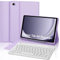FOGARI Samsung Galaxy Tab A9 Plus / A9+ Keyboard Case - UK Layout Detachable Bluetooth Keyboard Slim Smart Cover for Samsung Galaxy Tab A9 Plus/A9+ 11 inch 2023, Violet