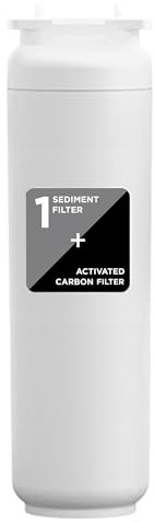 LANGWATER Sediment- & Aktivkohle-Kombi Wasser Filter – 1 Ersatzkartusche für TheWell2 Wasserreiniger – Antikalkschutz für RO-Filter – Einfache Installation – 1 Jahr Lebensdauer (abhängig von TDS)