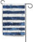 Banderas y pancartas horizontales azules y blancas para exteriores, pancarta de feliz año nuevo para decoración de jardín, 28 x 40 pulgadas, doble cara
