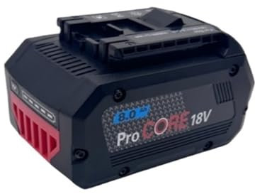 WVGFAUXA Baterías For Herramientas Eléctricas, Compatibles con Bosch ProCORE, Reemplazo De Iones De Litio De 18 V For BAT609 Y BAT618(1 Battery)
