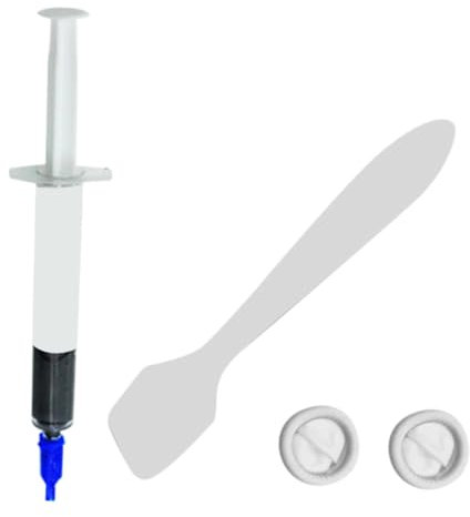 Happyyami Thermal Paste for Cpu Gaming Heat Sink Low Viscosity Thermal Interface Material High Conductivity for Laptop Cooling Pad