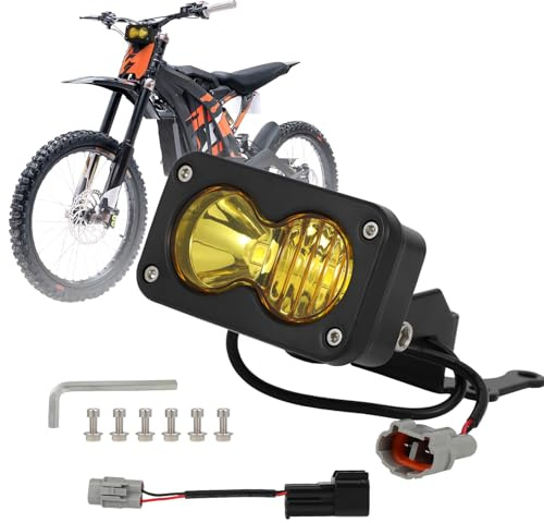 Motorrad Scheinwerfer Dirt Bike Scheinwerfer Licht Hohe Durchlässigkeit für Surron Light Bee X/S Talaria Sting R MX4 MX3