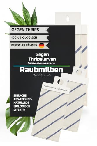 Raubmilben gegen Thrips, Spinnmilben, Weiße Fliege und weitere Schädlinge (128, Cucumeris gegen Thrips)