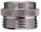Cornat chrom Überg.-Stück M28/1x3/4 Zoll AG, TEC386310, Silber