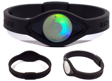 Ionic-Balance Band MK2-Technologie (X-Small, 16 cm) Schwarz/Schwarz