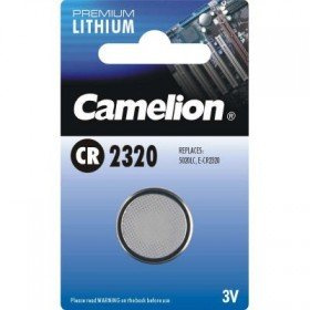 Camelion Lithium Knopfzelle, CR2320 / DL2320 / 5020LC / E-CR2320, 3V - 1 Stück