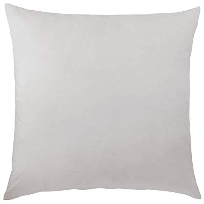G BETTWARENSHOP kuschelig weicher Uni Biber Kissenbezug im klassischen Stil aus 100% Baumwolle mit Reißverschluss Kissenbezug einzeln 80x80 cm Silber