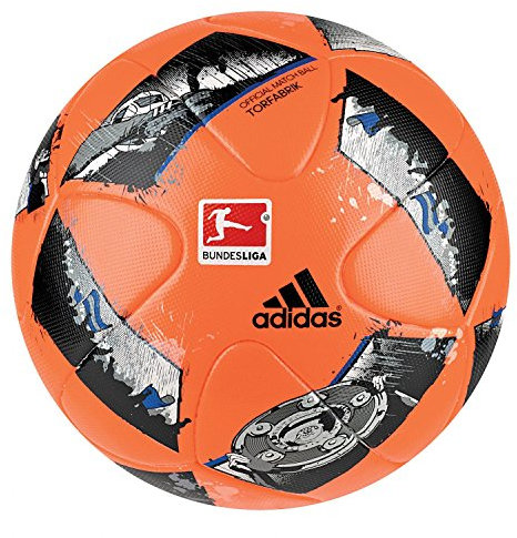adidas DFL Winter Fußball, Solar Orange/Blue/Black, 5