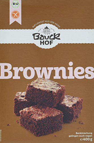 Bauckhof Brownies glutenfrei, 6er Pack (6 x 400 g)