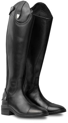 HORZE Duvall Womens Tall Dress Boots - Black - 7.5R